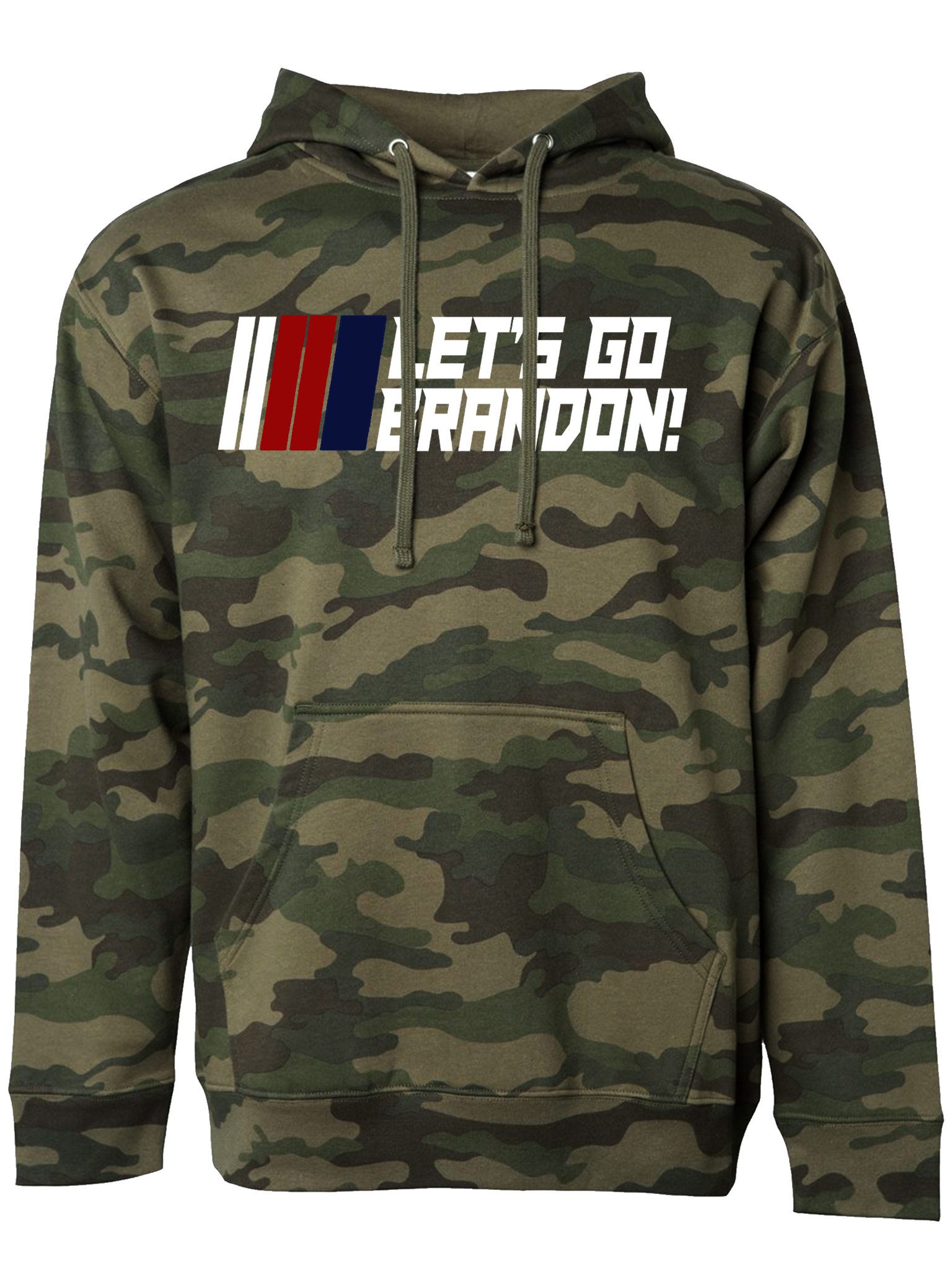 Let's Go Brandon - Forest Camo Hoodie