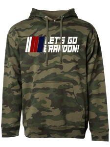 Let's Go Brandon - Forest Camo Hoodie