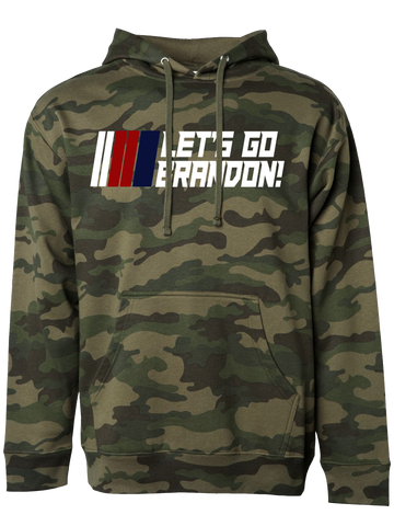 Let's Go Brandon - Forest Camo Hoodie