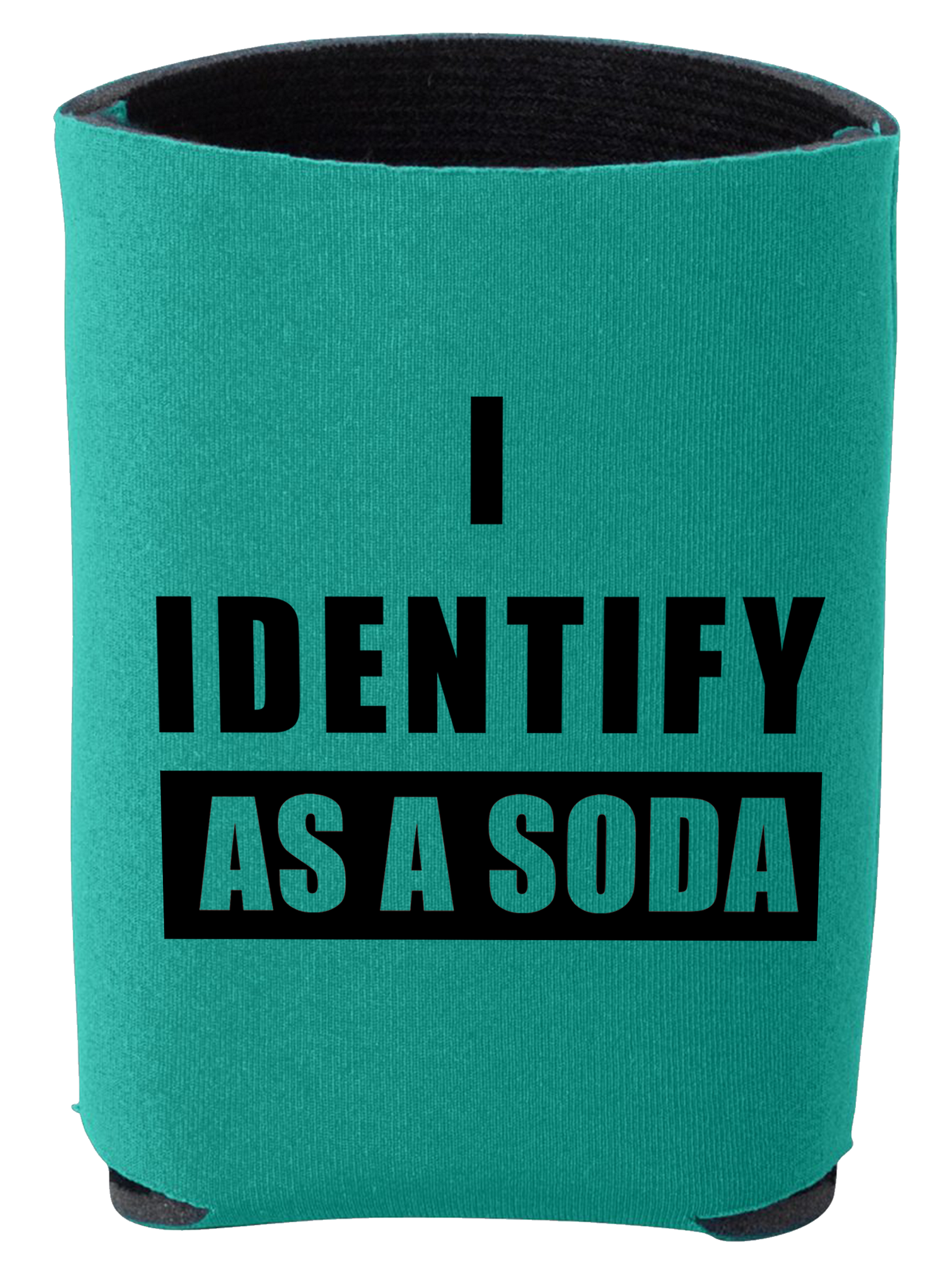 Koozie - I Identify as a Soda